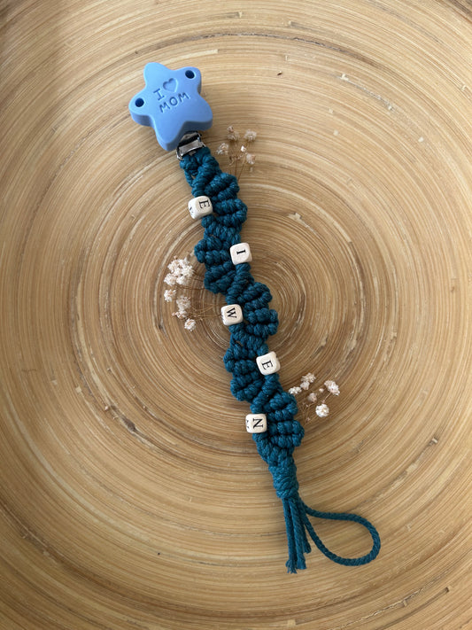Attache Tétine Macramé - EÏWEN